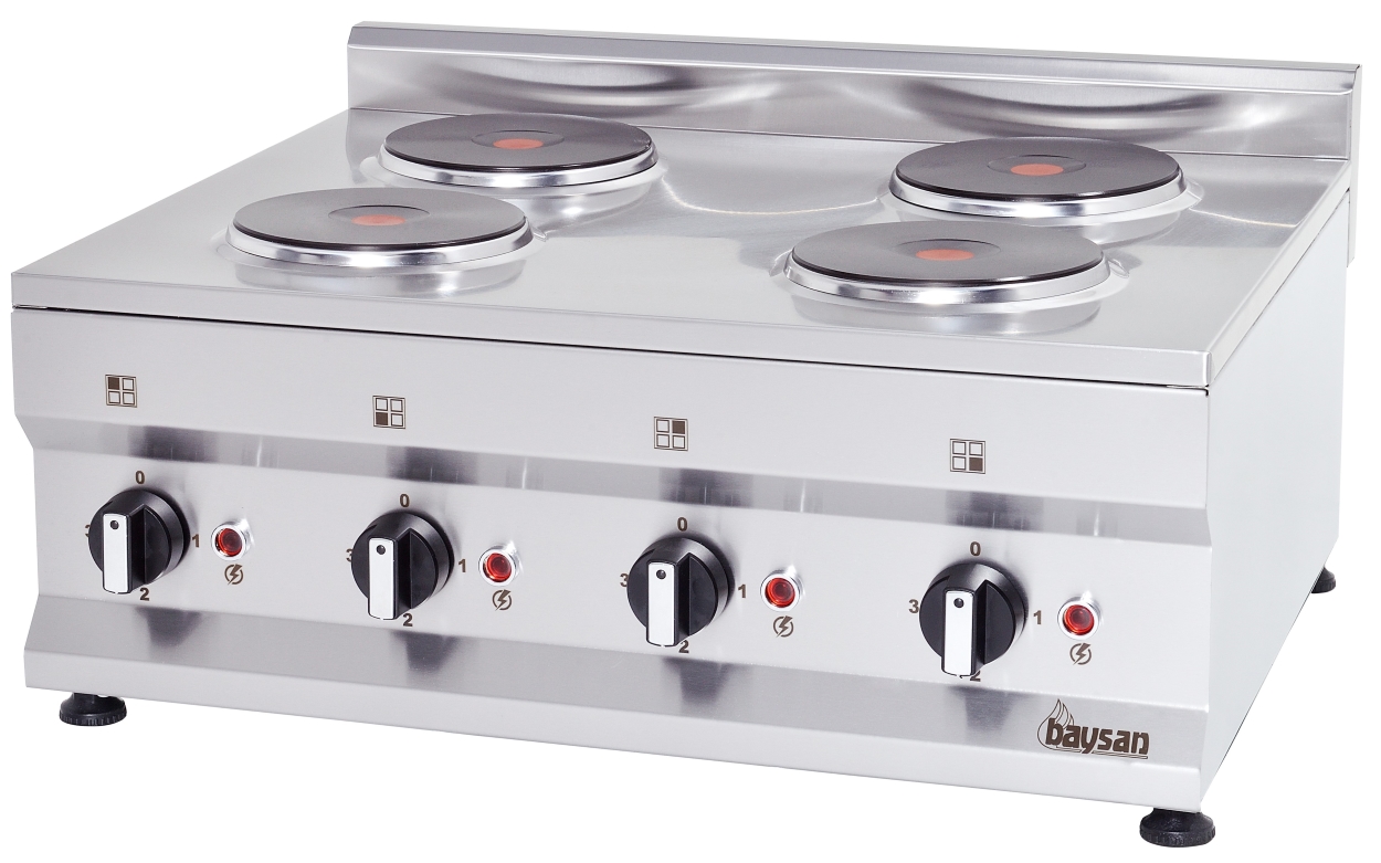 500 Serie 4 Plate Electric Cooker