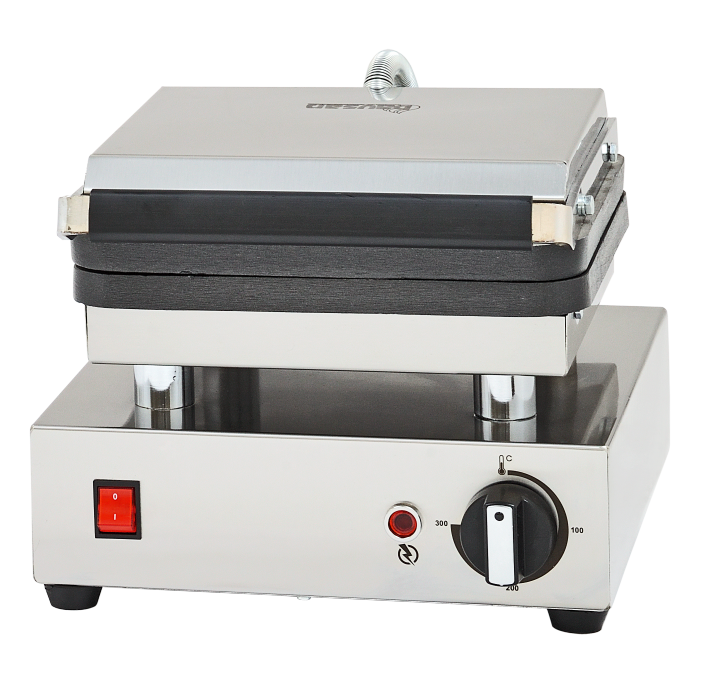 Flower Model Single Waffle Machine with Lid