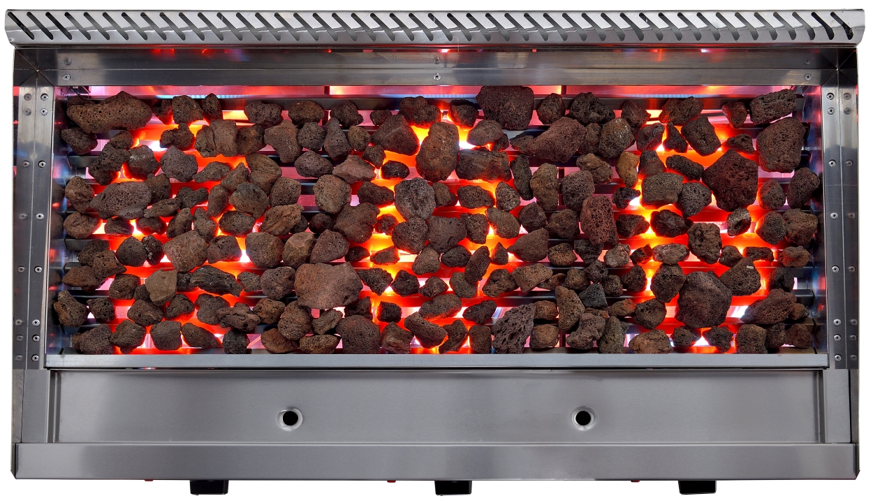 500 Serie 90cm Lavastone Grill